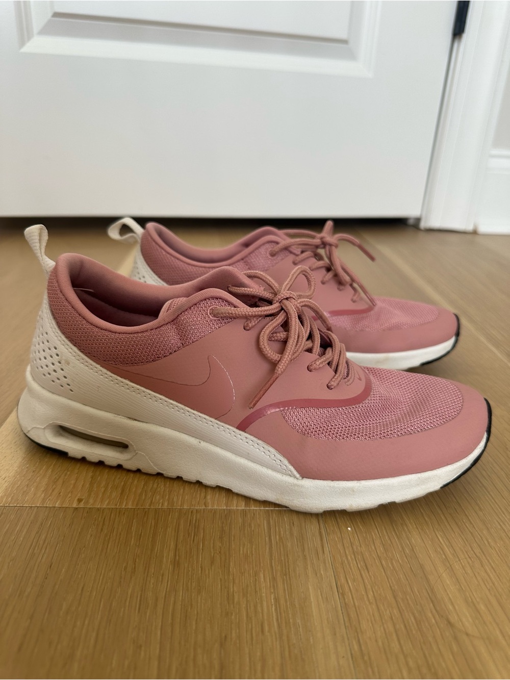 Nike The Air Max Thea Mauve Pink White Womens Size 7 Sneaker Tennis Shoes Gym